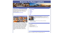 Desktop Screenshot of mstrlogistics.com